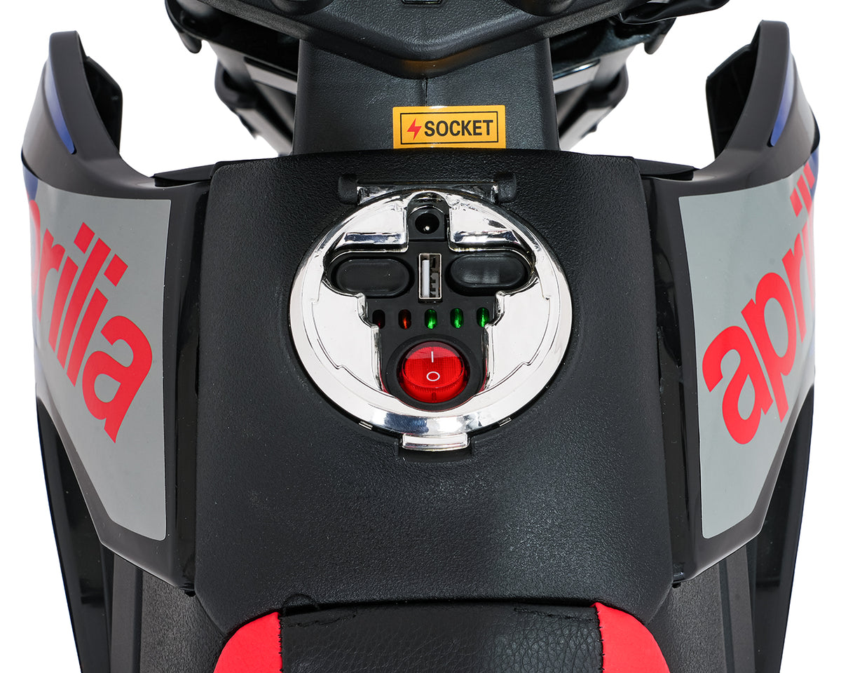 Vehicle Motor Aprilia RX Blue
