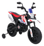 Elektrická motorka Aprilia RX biela