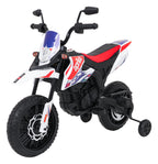 Elektrická motorka Aprilia RX biela