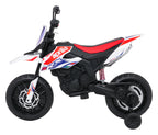 Elektrická motorka Aprilia RX biela