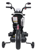 Elektrická motorka Aprilia RX biela