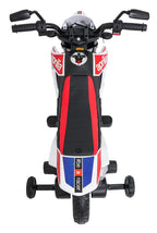 Elektrická motorka Aprilia RX biela