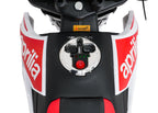 Elektrická motorka Aprilia RX biela