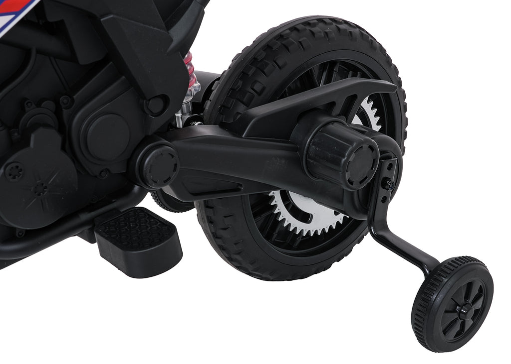 Elektrická motorka Aprilia RX biela
