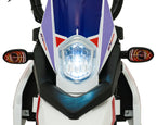 Elektrická motorka Aprilia RX biela