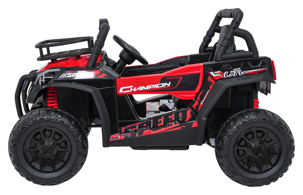 Elektrické autíčko UTV LIFT červená Off-Road