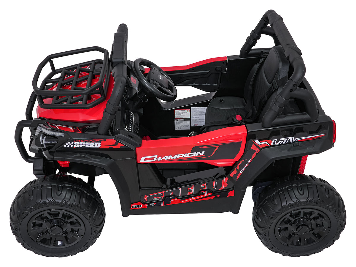 Elektrické autíčko UTV LIFT červená Off-Road
