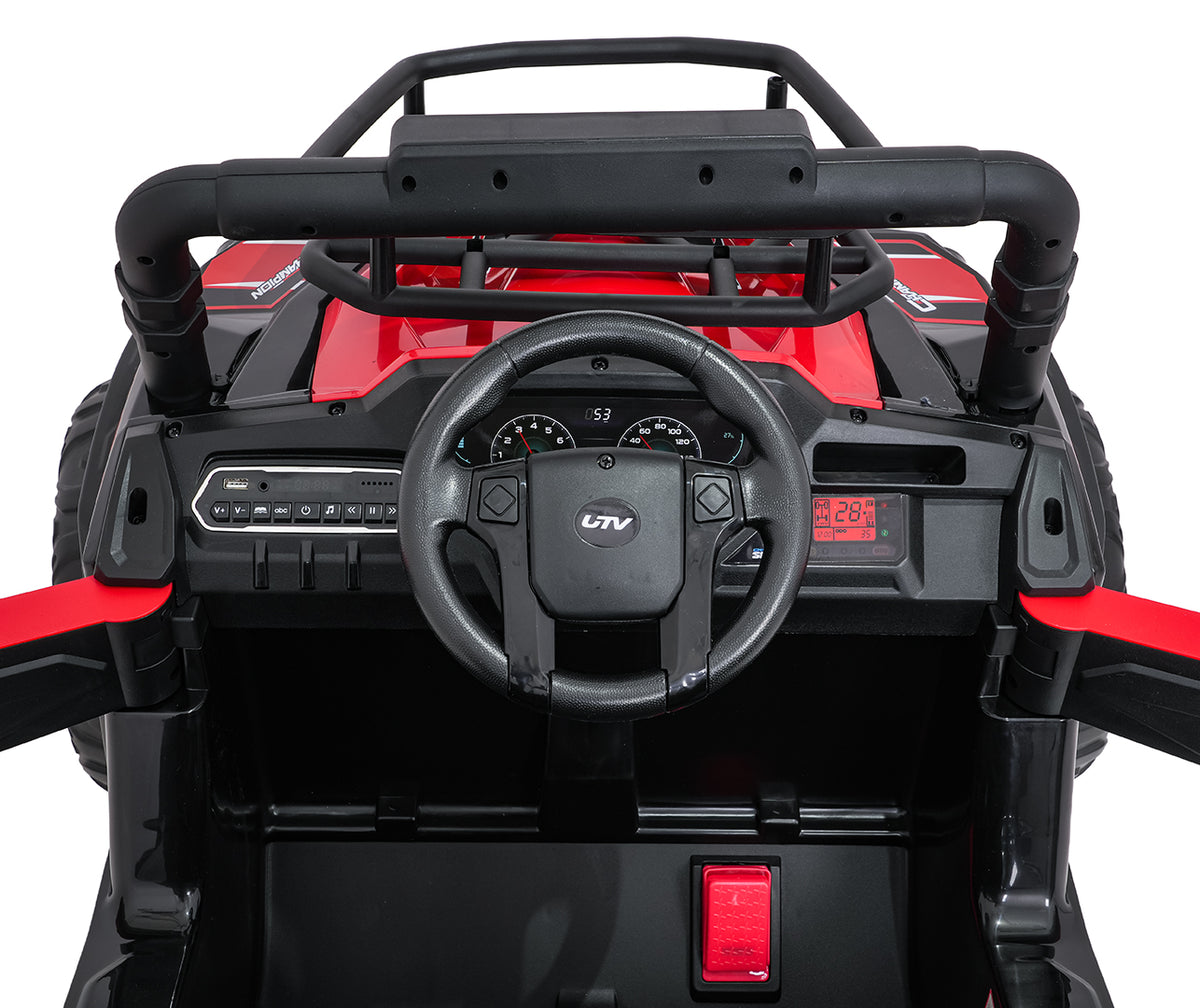 Elektrické autíčko UTV LIFT červená Off-Road