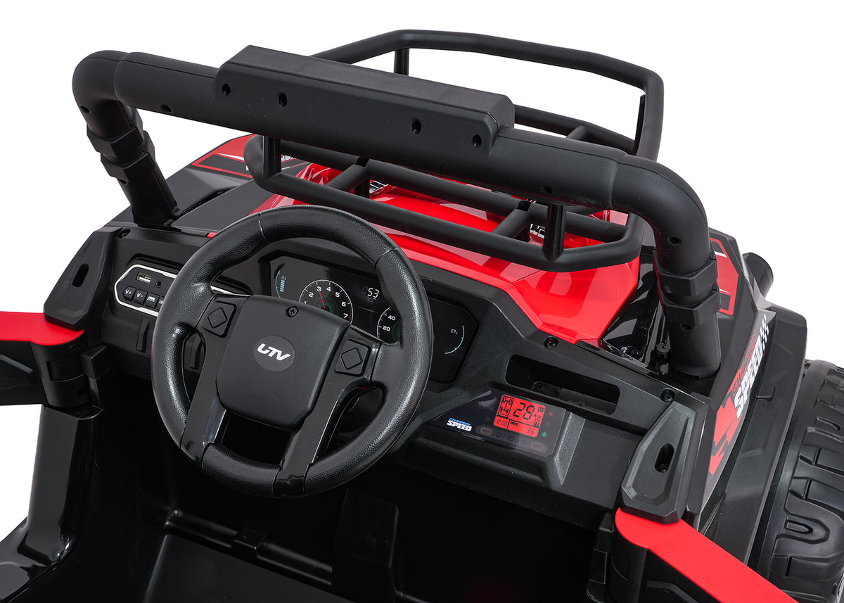 Elektrické autíčko UTV LIFT červená Off-Road