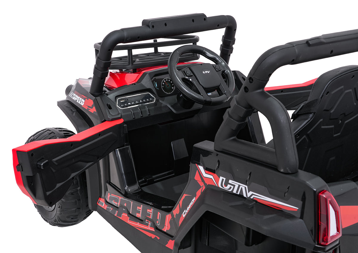 Elektrické autíčko UTV LIFT červená Off-Road