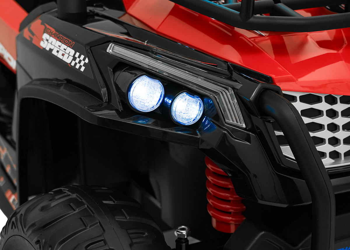 Elektrické autíčko UTV LIFT červená Off-Road