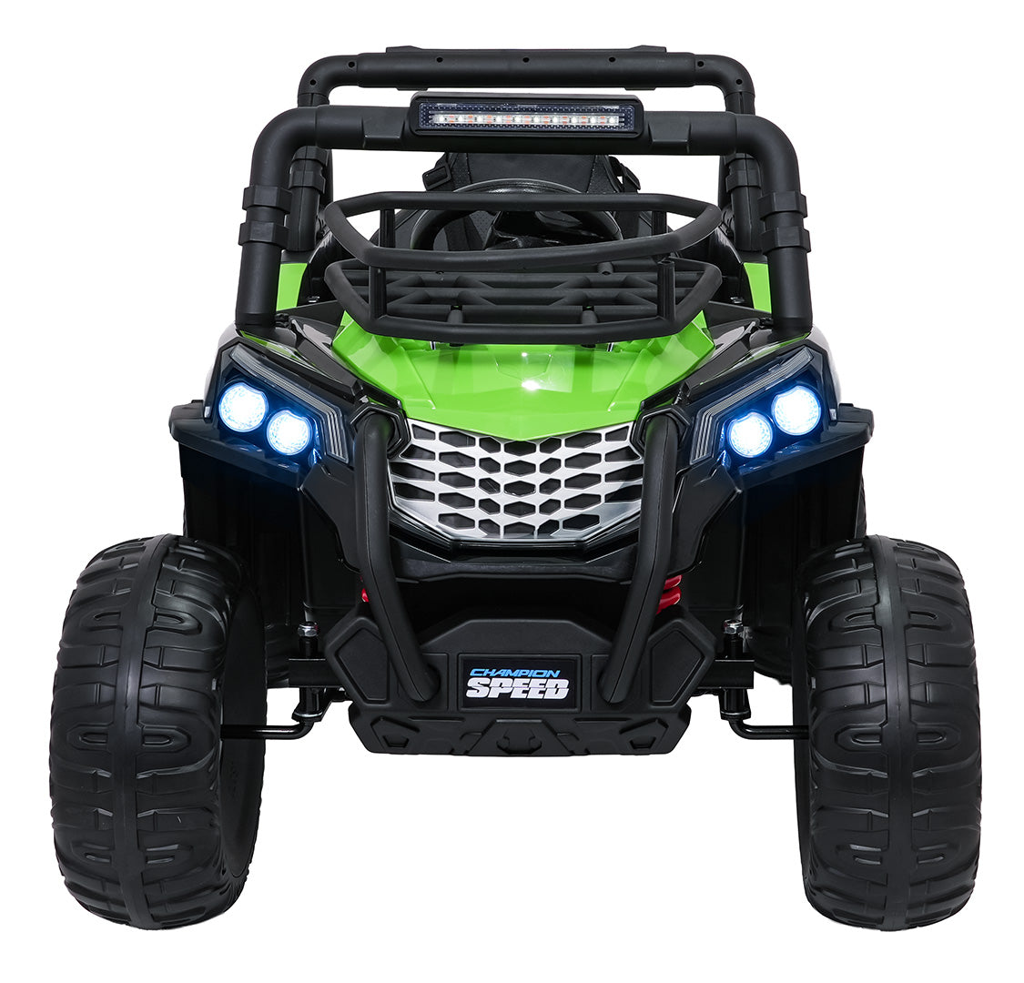 Elektrické autíčko UTV LIFT zelená Off-Road