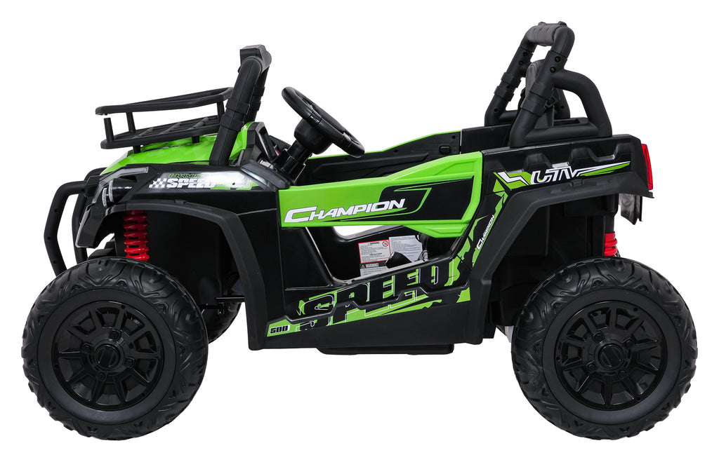 Elektrické autíčko UTV LIFT zelená Off-Road