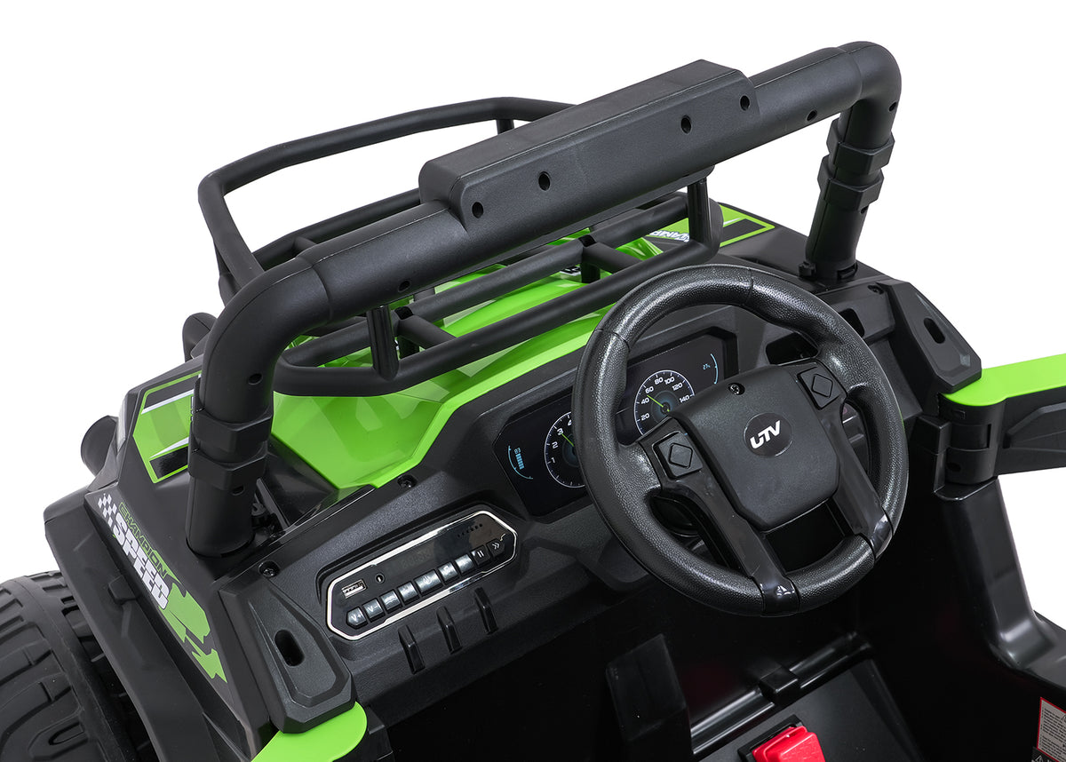 UTV LIFT Green Off-Road Vehicle