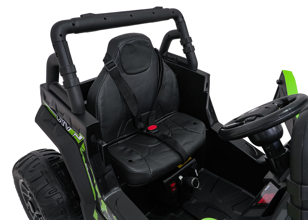 Elektrické autíčko UTV LIFT zelená Off-Road
