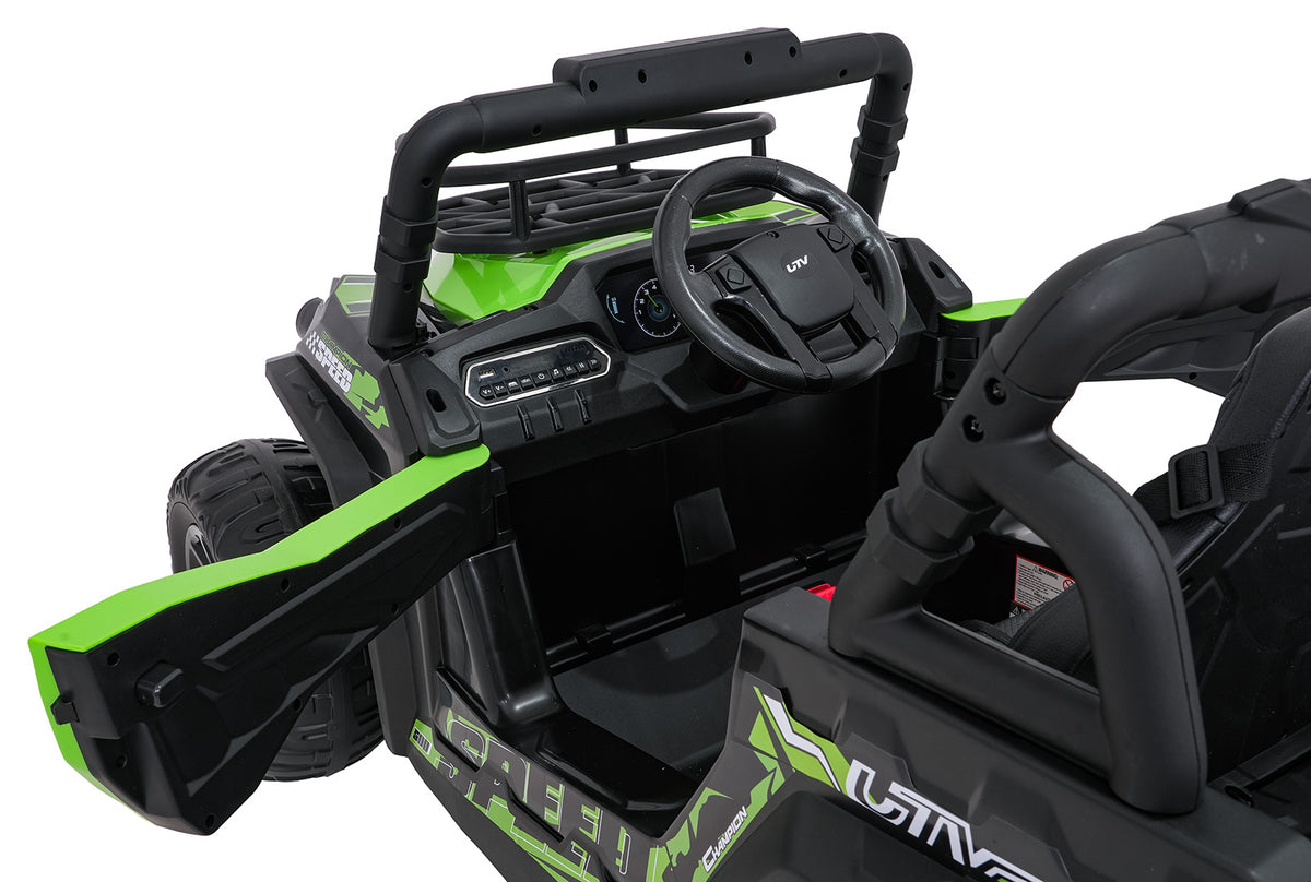 Elektrické autíčko UTV LIFT zelená Off-Road