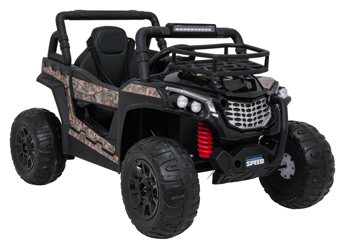 Elektrické autíčko UTV LIFT čierna All-Terrain