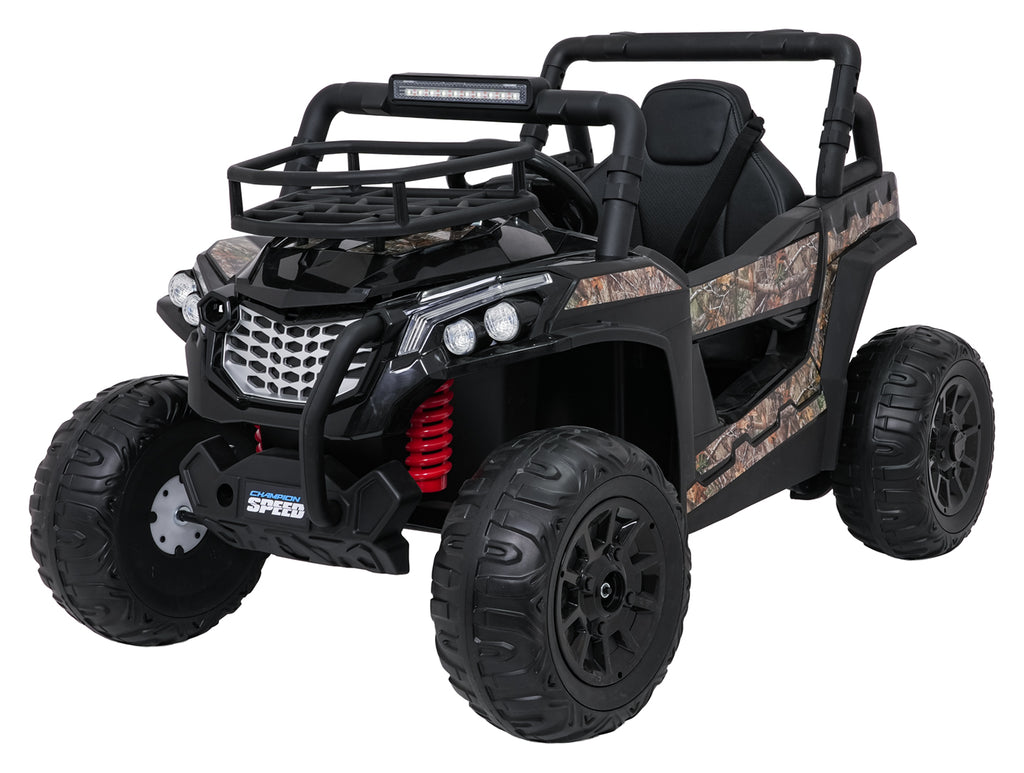 Elektrické autíčko UTV LIFT čierna All-Terrain