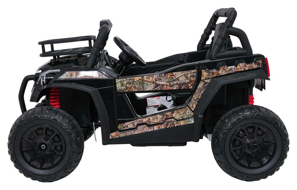 Elektrické autíčko UTV LIFT čierna All-Terrain