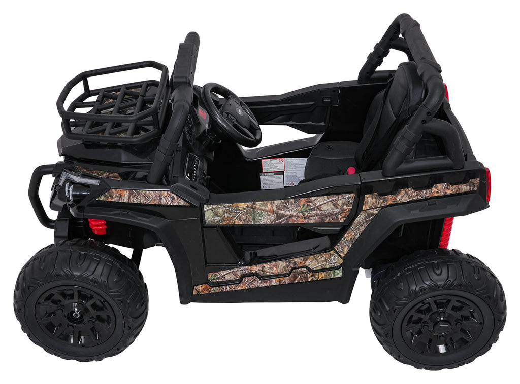 Elektrické autíčko UTV LIFT čierna All-Terrain