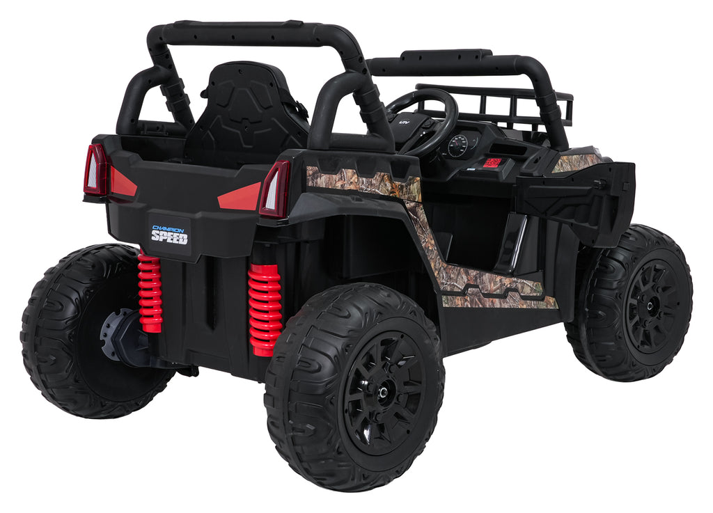 Elektrické autíčko UTV LIFT čierna All-Terrain