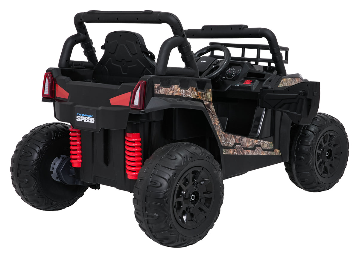 Elektrické autíčko UTV LIFT čierna All-Terrain