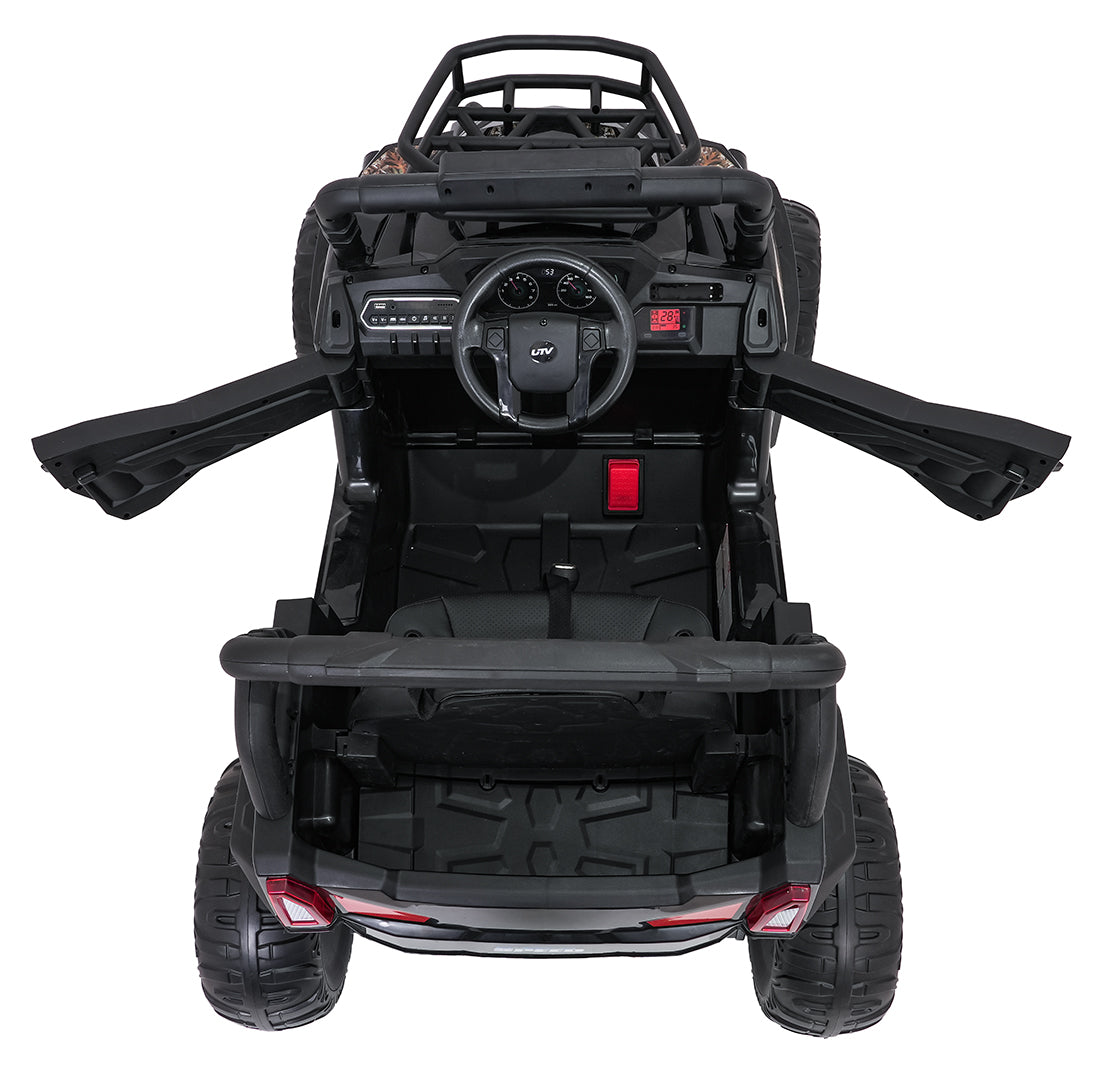Elektrické autíčko UTV LIFT čierna All-Terrain
