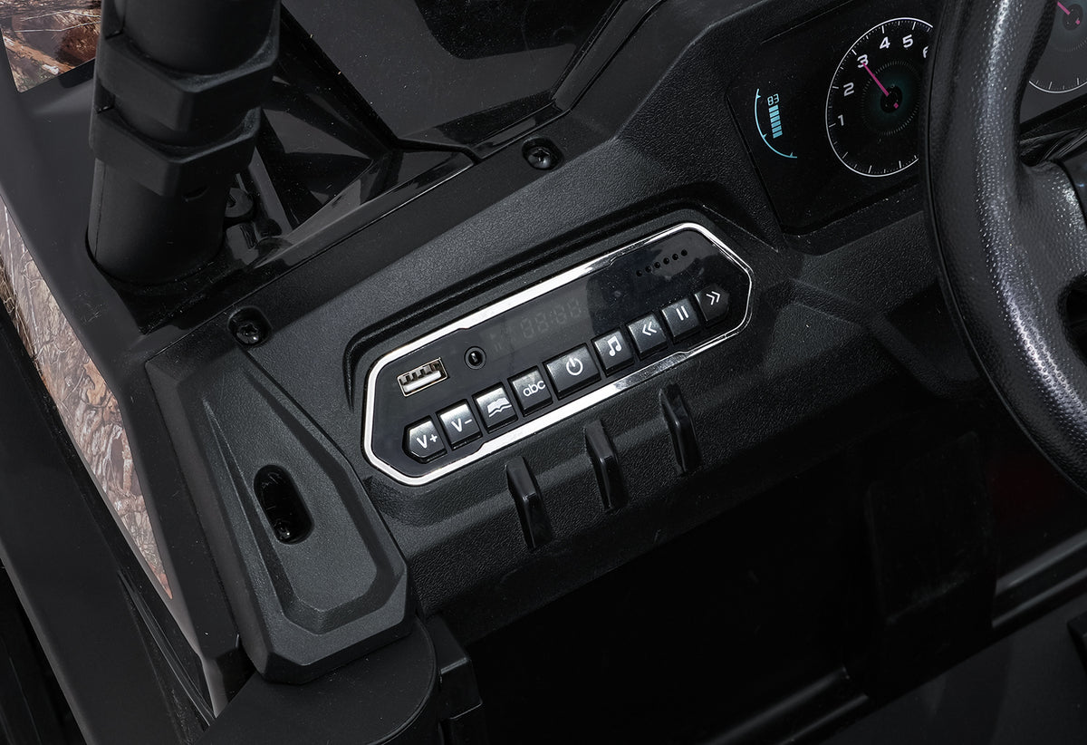 Elektrické autíčko UTV LIFT čierna All-Terrain