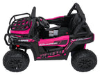 Elektrické autíčko UTV LIFT ružová All Terrain