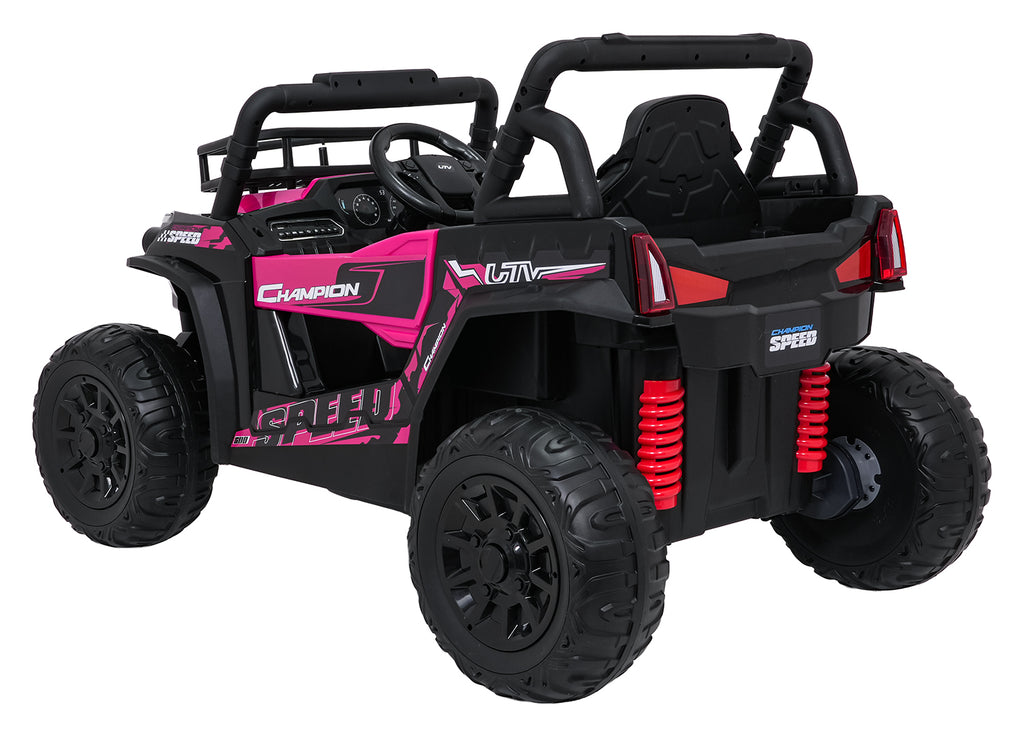Elektrické autíčko UTV LIFT ružová All Terrain