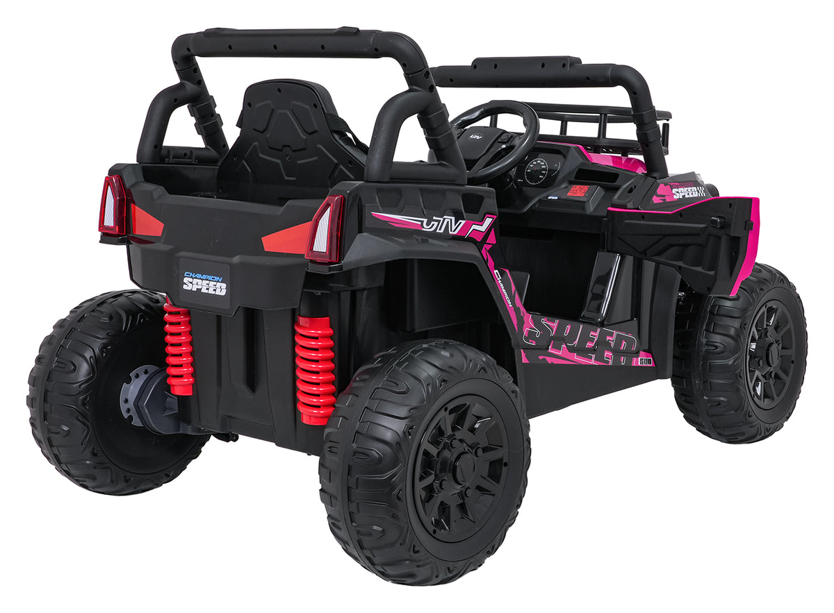 Elektrické autíčko UTV LIFT ružová All Terrain