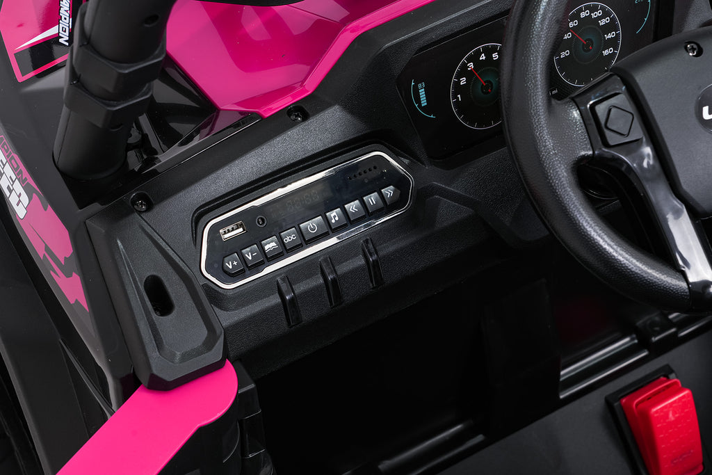 Elektrické autíčko UTV LIFT ružová All Terrain