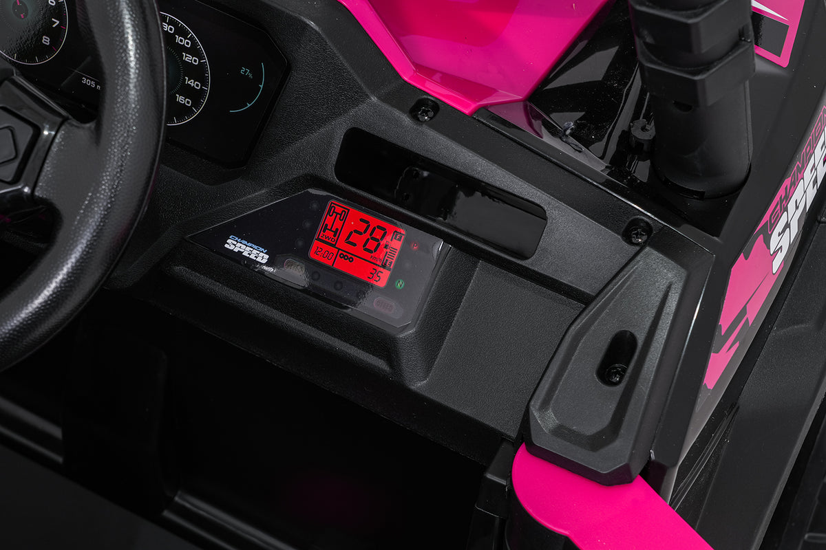 Elektrické autíčko UTV LIFT ružová All Terrain