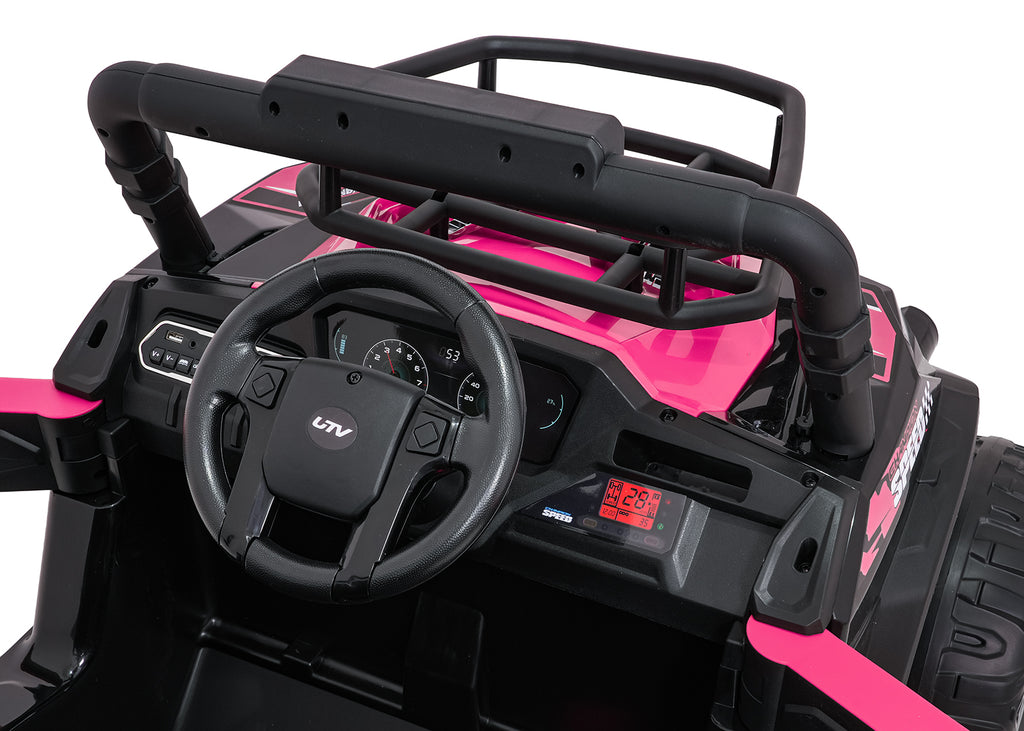 Elektrické autíčko UTV LIFT ružová All Terrain