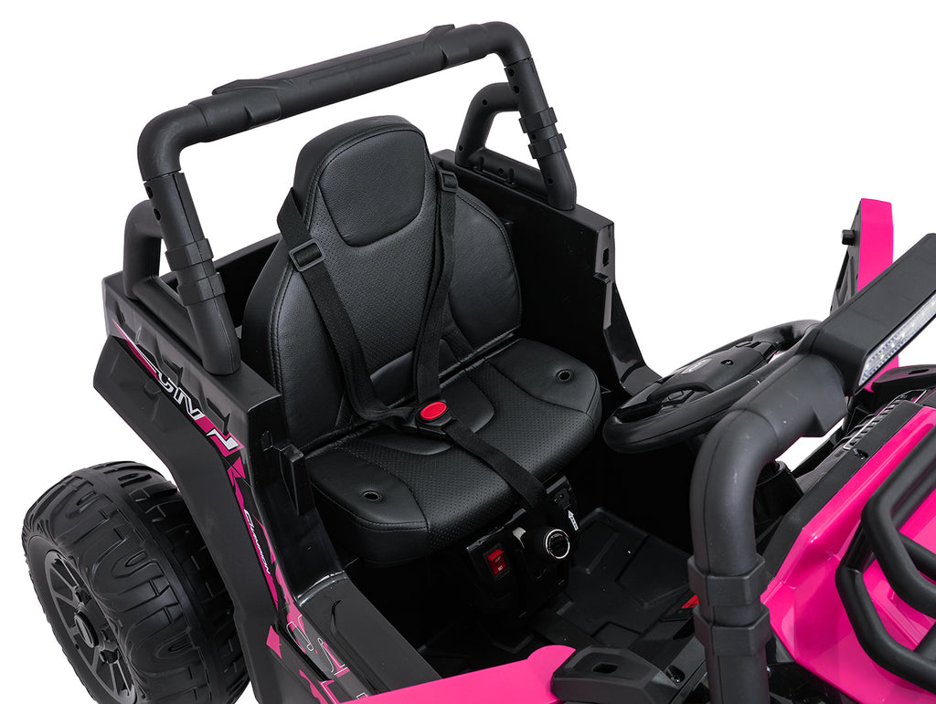 Elektrické autíčko UTV LIFT ružová All Terrain