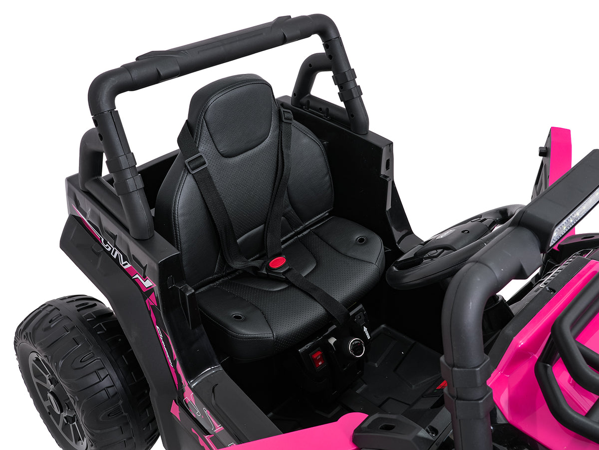 Elektrické autíčko UTV LIFT ružová All Terrain
