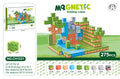 Magnetické stavebné kocky – 275 dielov – fotografia 1