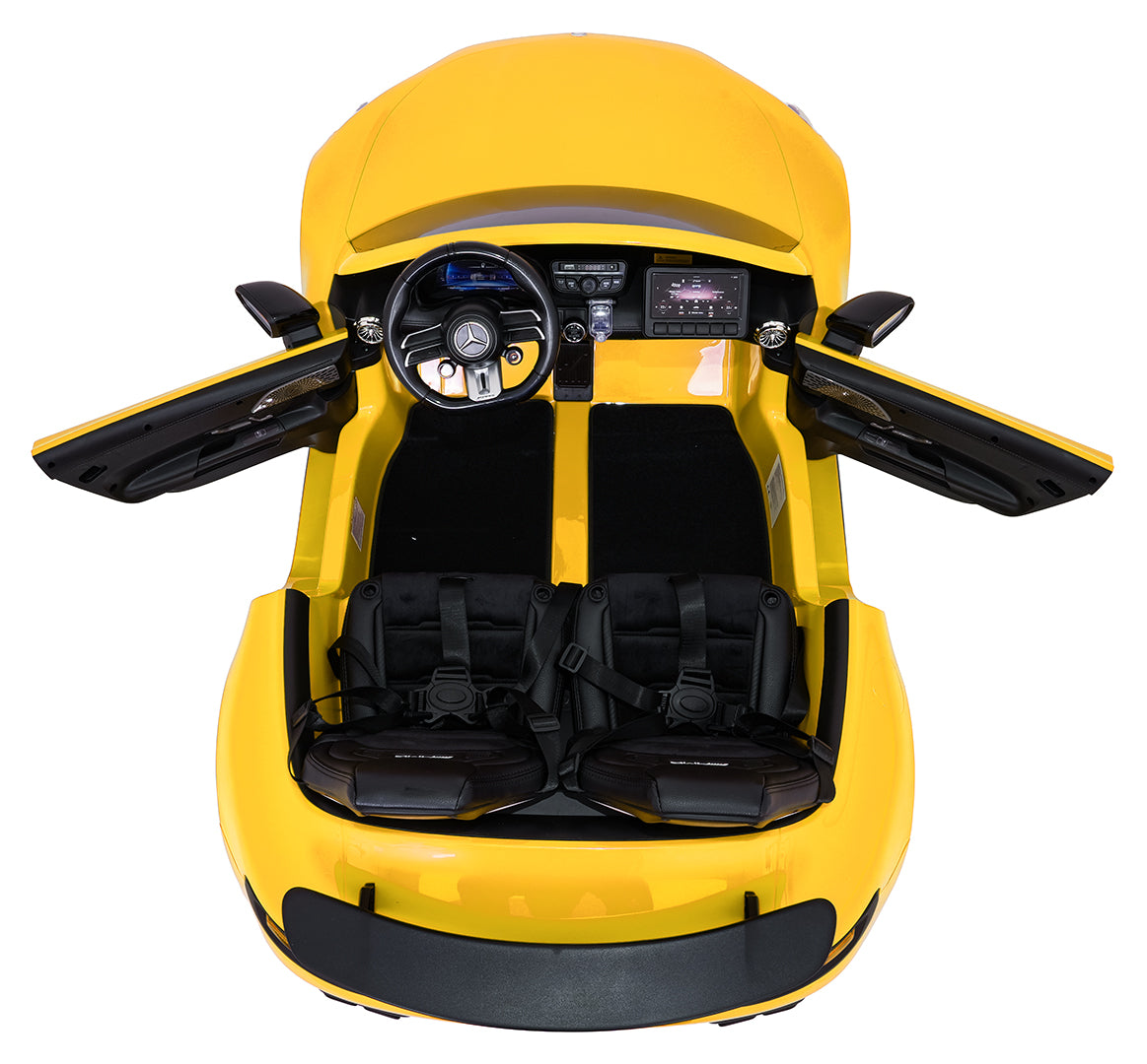 Vehicle Mercedes Benz GT63 AMG Yellow
