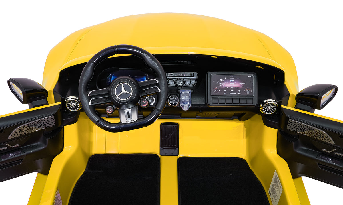 Vehicle Mercedes Benz GT63 AMG Yellow