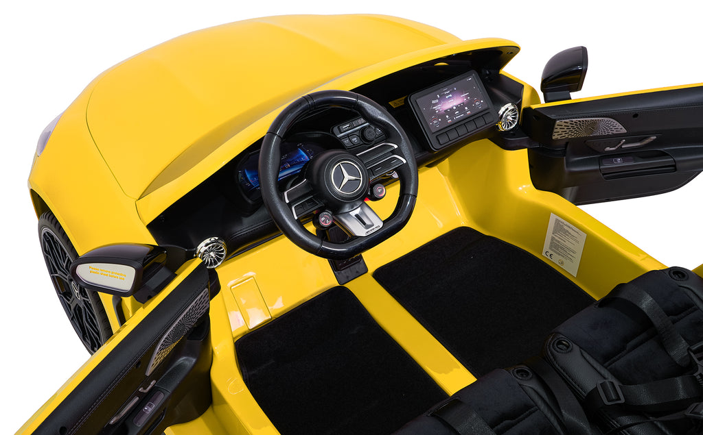 Vehicle Mercedes Benz GT63 AMG Yellow