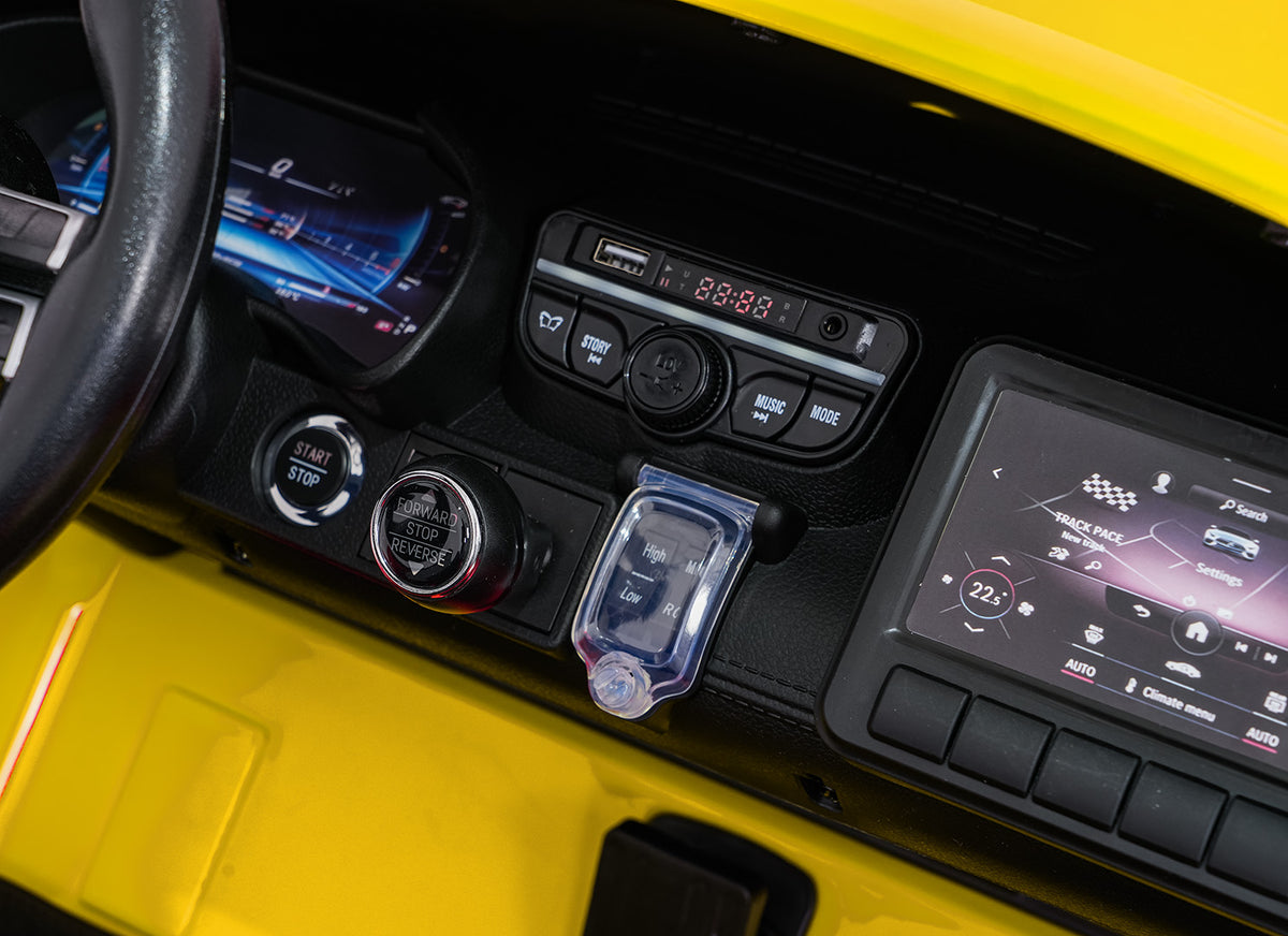 Vehicle Mercedes Benz GT63 AMG Yellow