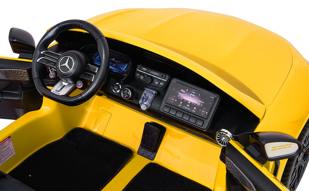 Vehicle Mercedes Benz GT63 AMG Yellow