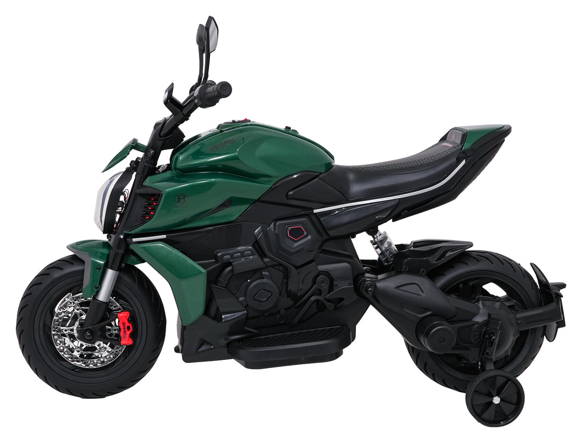 Vehicle Motor Ducati Diavel x Bentley Green