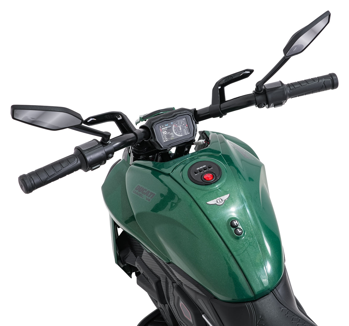 Vehicle Motor Ducati Diavel x Bentley Green