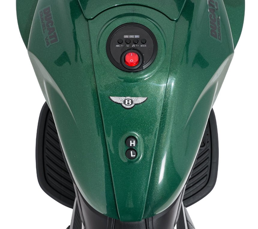 Vehicle Motor Ducati Diavel x Bentley Green