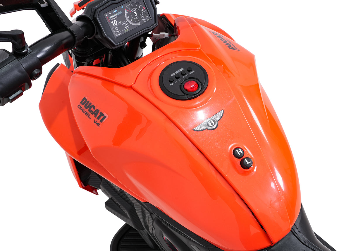 Vehicle Motor Ducati Diavel x Bentley Orange