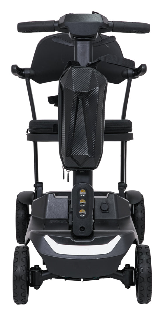 SeniorStar Black Four-Wheel Electric Scooter for Seniors