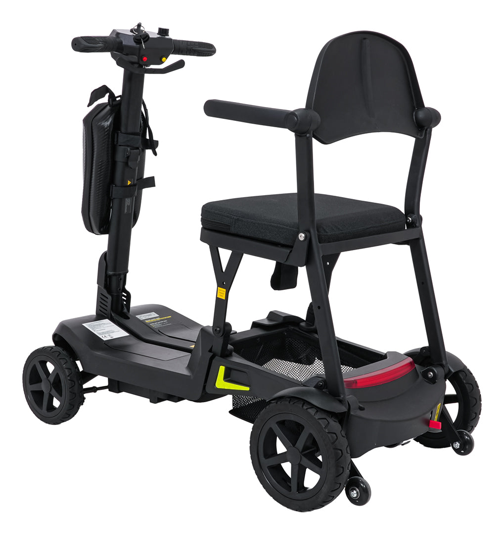 Skladací elektrický skúter SeniorStar 24 V – čierny