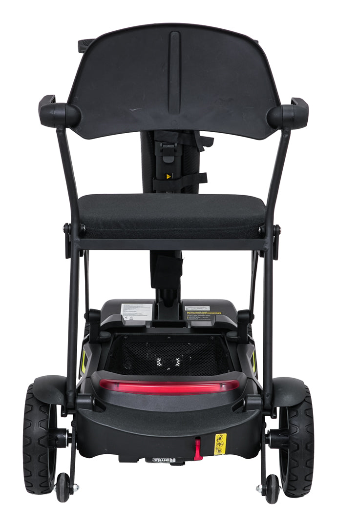 SeniorStar Black Four-Wheel Electric Scooter for Seniors