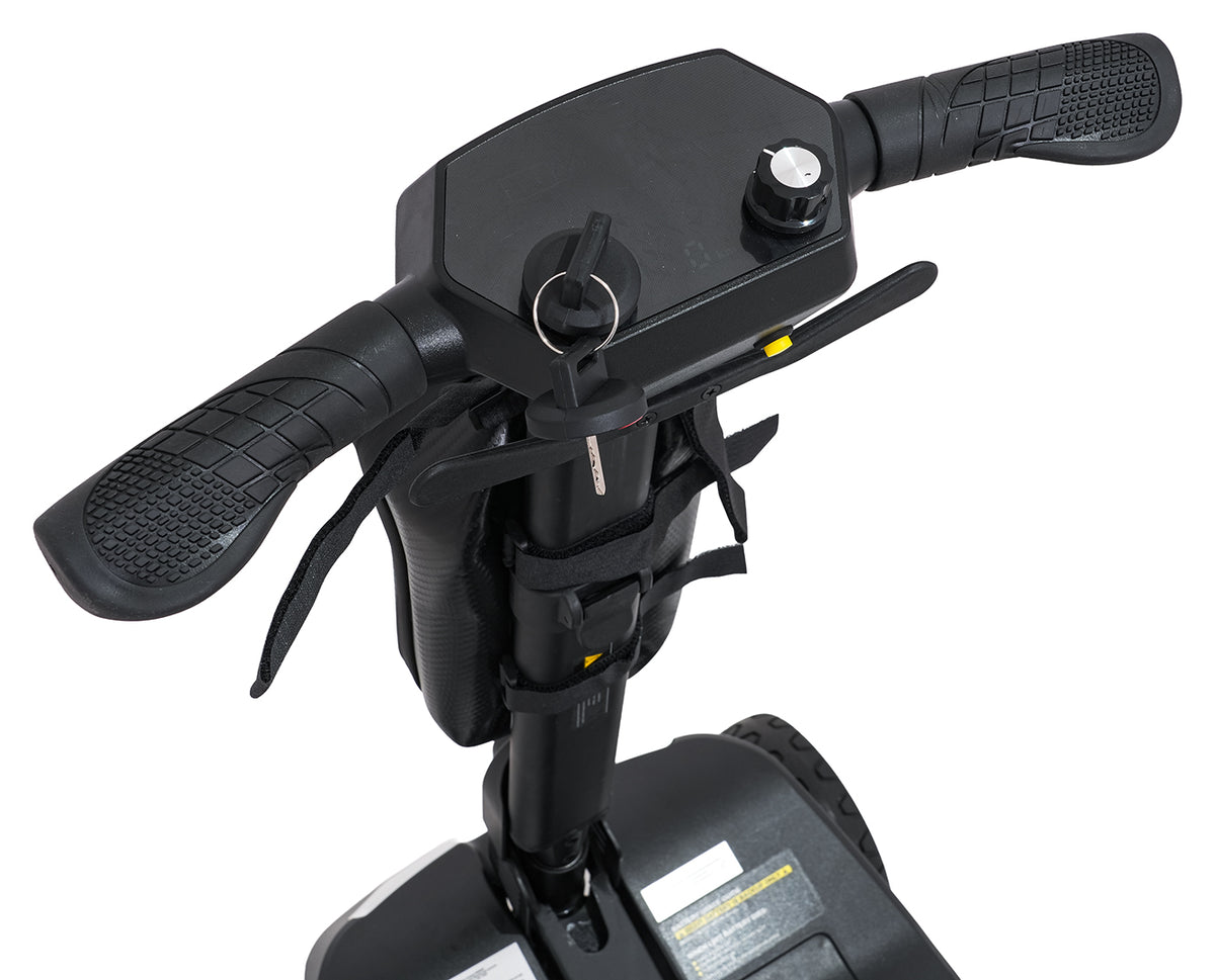 SeniorStar Black Four-Wheel Electric Scooter for Seniors